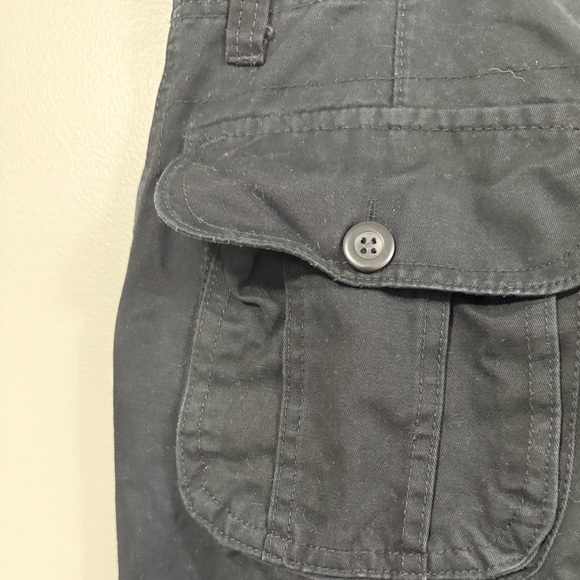 Carhartt Black Cargo Trousers - Picture 4 of 6